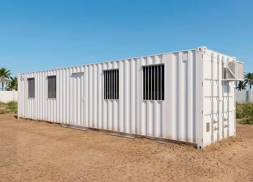 Contenedor para oficinas adaptable