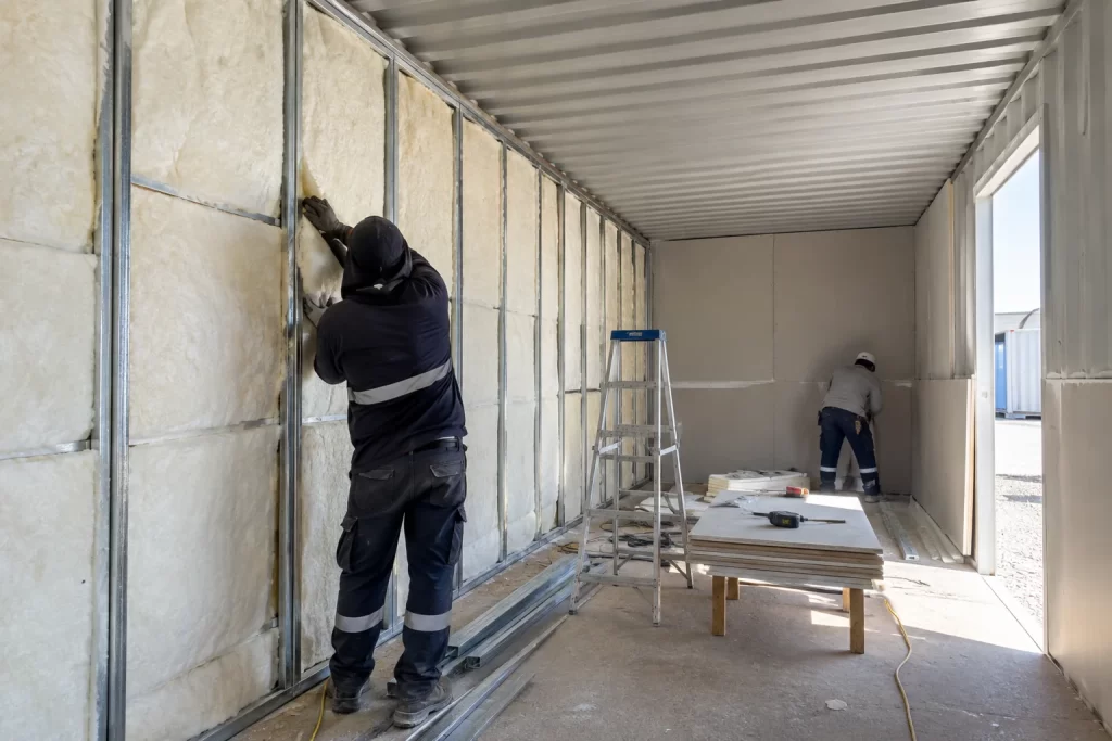 aislamiento-termico-contenedores-instalacion-lana-mineral