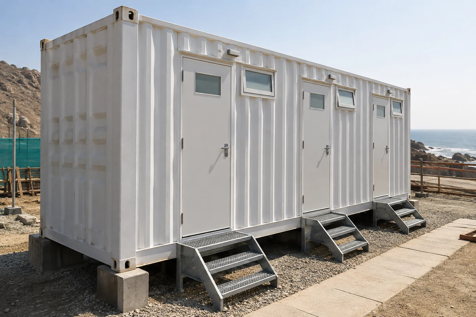 Baños modulares acondicionados de Noah Contenedores